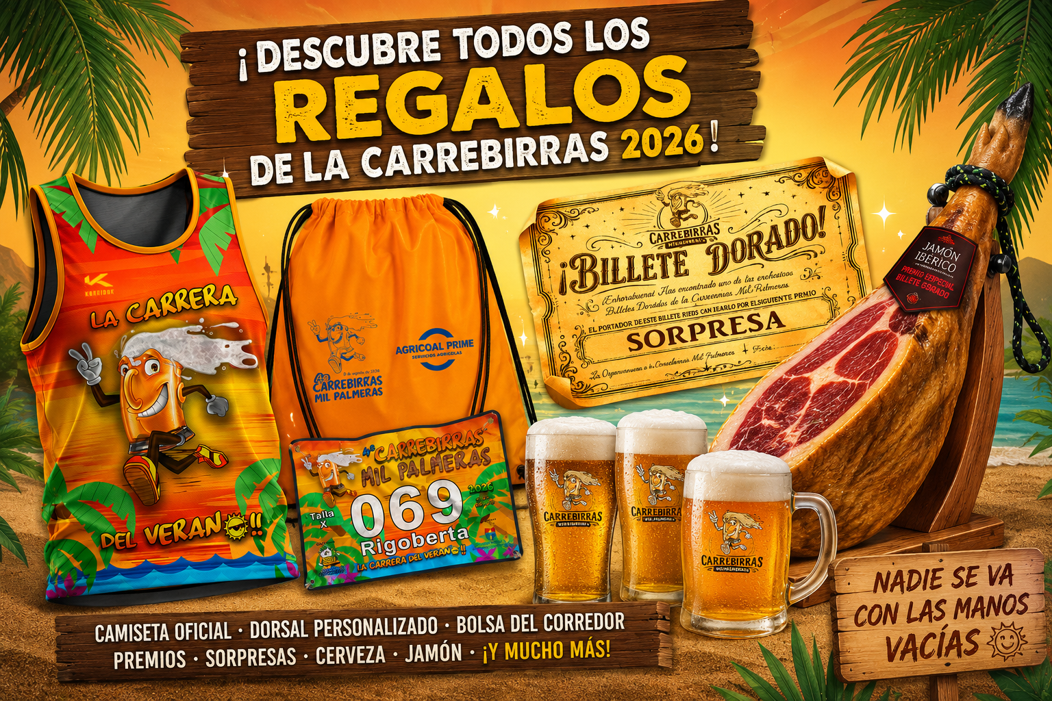Regalos Carrebirras Mil Palmeras 2026